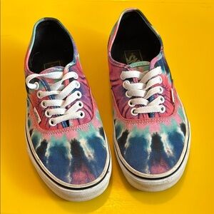 Vans Women's 8.5 Tie-Dye Sneakers barely worn